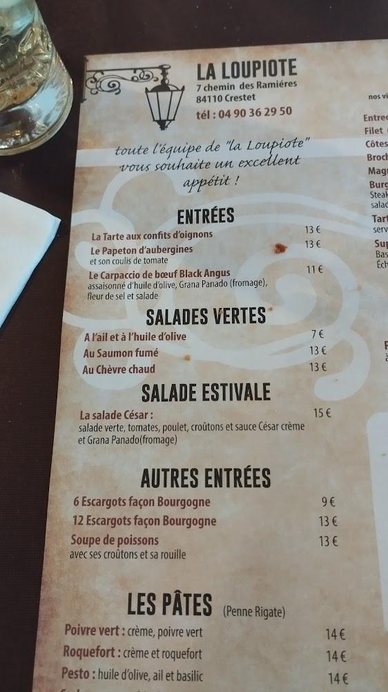 La Loupiote - Menu Image 3